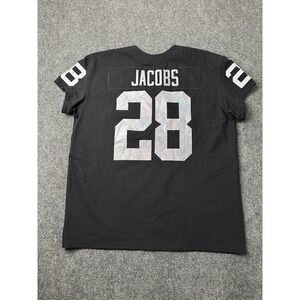 Mens NFL Jersey Nike Las Vegas Raiders Josh Jacobs 2020 57NM Black, Size XL
